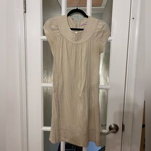 Calypso nude shift dress